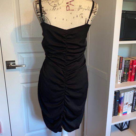 Be There in a Mini Plus Ruched Dress - Picture 2 of 2